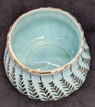 Load image into Gallery viewer, Vintage SADLER Teal With Gold Sheaf Detail Creamer &amp; Open Sugar Bowl
