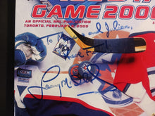 Load image into Gallery viewer, 2000 NHL Hockey All Star Game Program Signed by Lanny McDonald on Cover/Page 10

