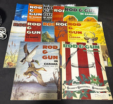 Load image into Gallery viewer, 1969 Rod and Gun in Canada Magazine lot of 12
