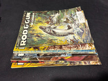 Load image into Gallery viewer, 1970 Rod &amp; Gun in Canada lot of 9 magazines

