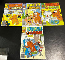 Load image into Gallery viewer, 1987 Star Comics Heathcliff&#39;s Funhouse Issue 4,5,6,7, Newsstand, VF+ 8.5
