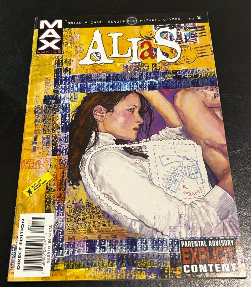 2001 Max Comics Alias Issue 2, NR Mint