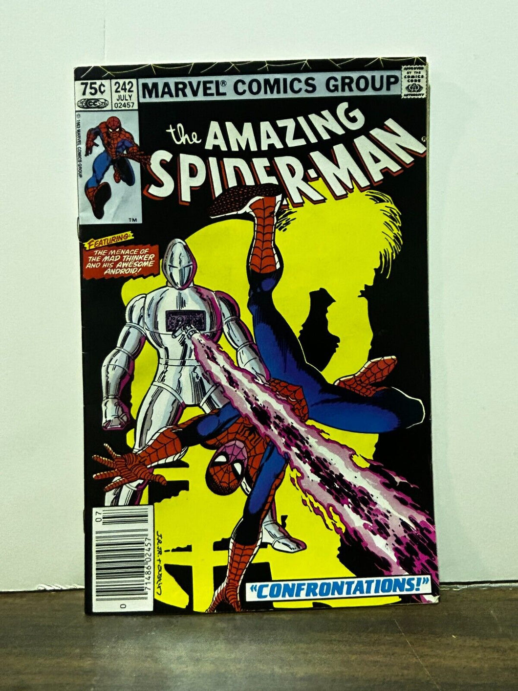 1983 Marvel Comics The Amazing Spider-Man #242, Canadian Price Variant
