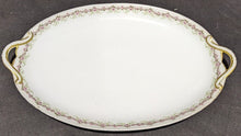 Load image into Gallery viewer, Vintage Limoges Haviland Oval Serving Platter - Small Rose Border
