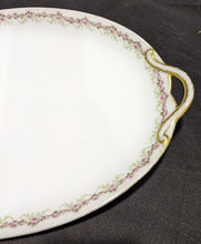 Load image into Gallery viewer, Vintage Limoges Haviland Oval Serving Platter - Small Rose Border
