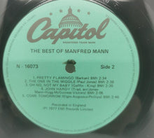 Load image into Gallery viewer, The Best Of Manfred Mann by Manfred Mann (1980, 12&quot; Vinyl Record) Excellent
