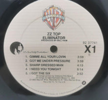 Load image into Gallery viewer, Eliminator by ZZ Top (1983, 12&quot; Vinyl Record) Excellent
