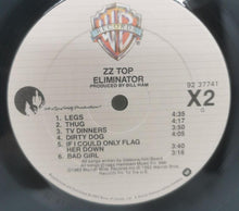 Load image into Gallery viewer, Eliminator by ZZ Top (1983, 12&quot; Vinyl Record) Excellent
