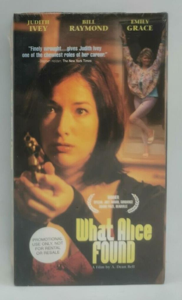 What Alice Found by Judith Ivey, Bill Raymond (2007, VHS Tape) SEALED