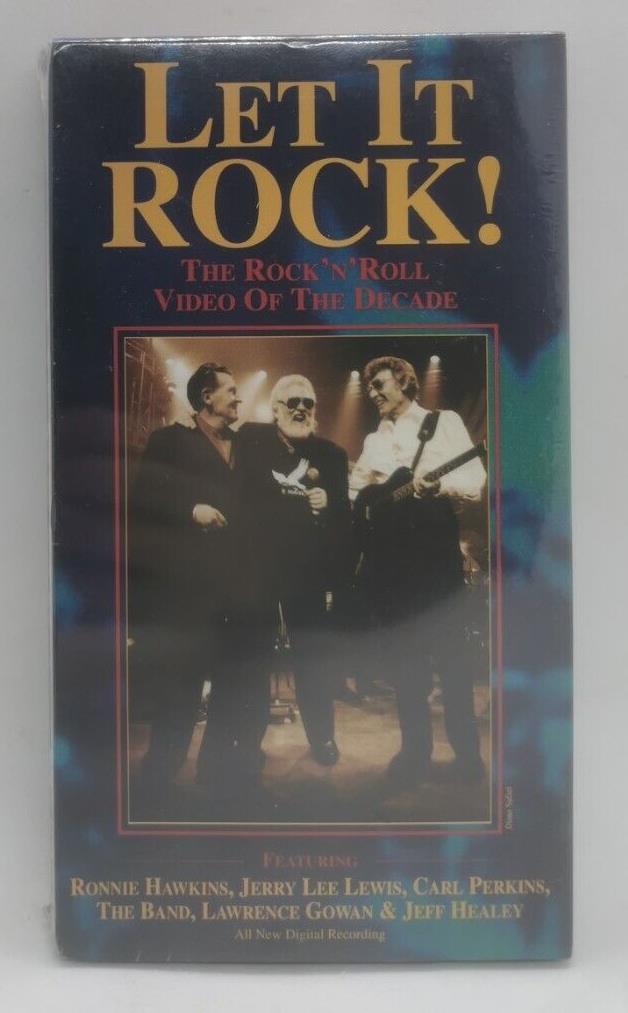 Let It Rock by The Band, Ronnie Hawkins (2006, VHS Tape) SEALED