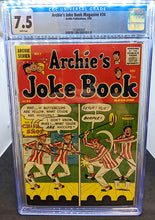 Load image into Gallery viewer, CGC Graded 7.5 Archie&#39;s Joke Book Magazine #34
