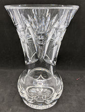 Load image into Gallery viewer, Vintage Crystal Vase - Trumpet Shape - 8&quot;
