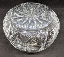 Load image into Gallery viewer, Unsigned Vintage Crystal Serving Bowl - 6.5&quot;
