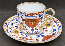 Load image into Gallery viewer, Late 19th Century Vintage Floral Porcelain Cup &amp; Saucer
