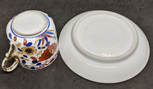 Load image into Gallery viewer, Late 19th Century Vintage Floral Porcelain Cup &amp; Saucer
