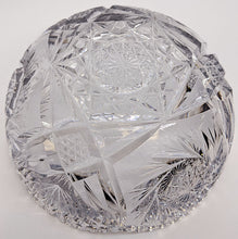 Load image into Gallery viewer, c. 1910 Clapperton Signed Cut Crystal Bowl
