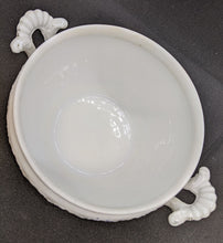 Load image into Gallery viewer, Porcelain Sugar Bowl With Etched Rose Flower &amp; Bird Designs
