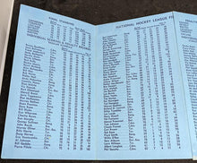 Load image into Gallery viewer, 1960-61 National Hockey League Final Statistics Pamphlet
