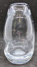 Load image into Gallery viewer, Kosta Art Glass Vase - Etched Sailboat - Vicke Lindstrand
