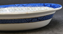 Load image into Gallery viewer, Booths Real Old Willow 10.25&quot; Oval Vegetable Bowl - Made in England
