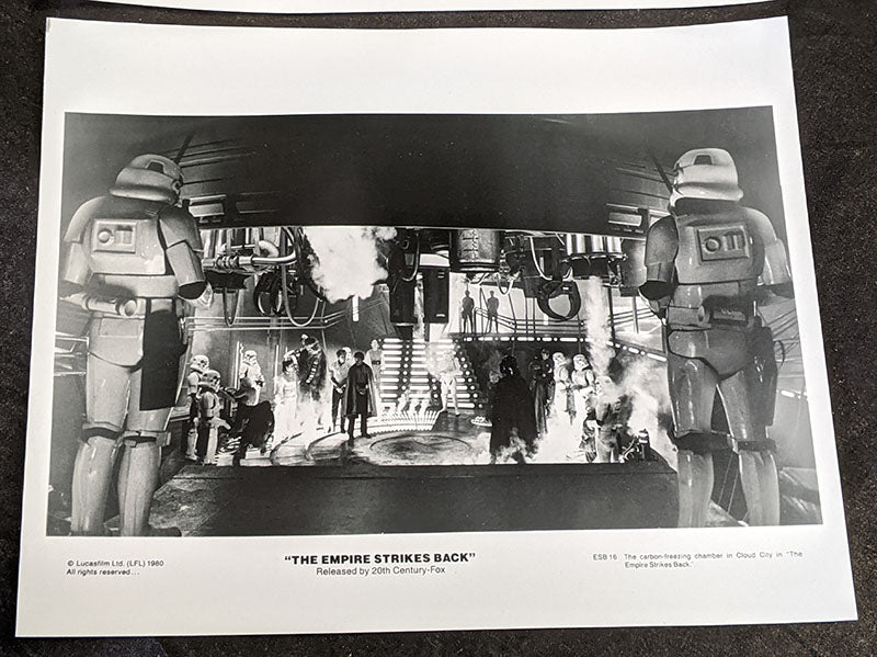 Original 1980 Star Wars - Empire Strikes Back Scene Photo