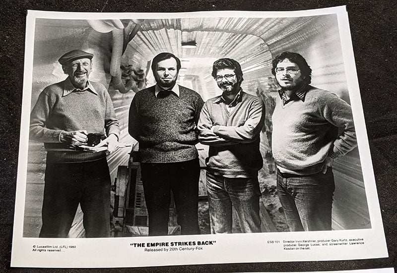 Original 1980 Star Wars - Empire Strikes Back - Photo - George Lucas