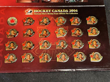 Load image into Gallery viewer, 2006 Canadian National Men’s Hockey Team Pin Collection – Complete
