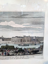 Load image into Gallery viewer, View of Paris from Notre Dame - Musee De Louvre Chalcography Engraving
