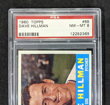 Load image into Gallery viewer, 1960 Topps Dave Hillman #68 PSA NM-MT 8 (Well Centered) Serial #12252369
