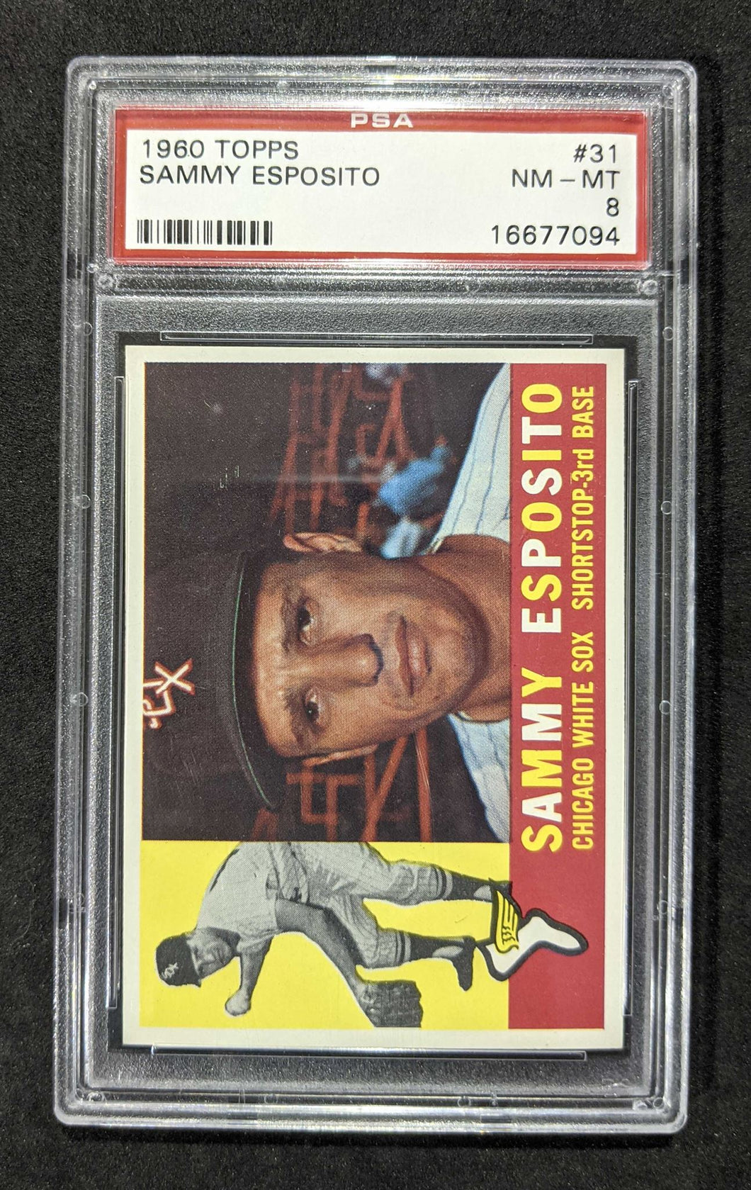 1960 Topps Sammy Esposito #31 PSA NM-MT 8, 16677094