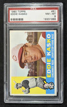 Load image into Gallery viewer, 1960 Topps Eddie Kasko #61 PSA NM-MT 8, 19331888
