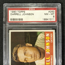 Load image into Gallery viewer, 1960 Topps Darrell Johnson #263 PSA NM-MT 8, 18841011

