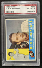 Load image into Gallery viewer, 1960 Topps Don Blasingame #397 PSA NM-MT 8, 06597604

