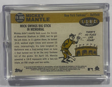 Load image into Gallery viewer, 2009 Topps Heritage Flashback Relic Mickey Mantle #FR-MM2
