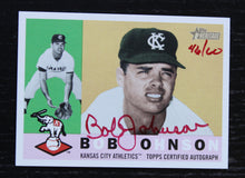 Load image into Gallery viewer, 2009 Topps Heritage Real One Red Ink Bob Johnson Autograph 46/60
