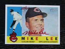 Load image into Gallery viewer, 2009 Topps Heritage Real One Red Ink Mike Lee Autograph 22/60
