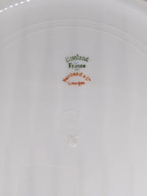 Load image into Gallery viewer, Haviland / Limoges Scalloped Edge Dinner Plate - Gold Rim, Rose Vine
