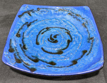 Load image into Gallery viewer, Unusual 1960&#39;s German Drip Glaze Plate
