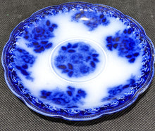 Load image into Gallery viewer, Vintage Flow Blue Saucer - "Waldorf" - Royal Semi-Porcelain - England
