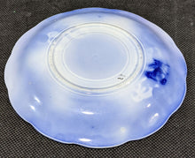 Load image into Gallery viewer, Vintage Flow Blue Saucer - "Waldorf" - Royal Semi-Porcelain - England

