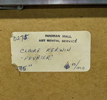 Load image into Gallery viewer, Claire Kerwin - Original Art - Titled Fevrier
