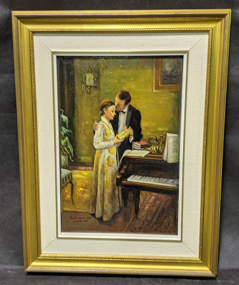 Original Oil On Canvas by Eitan Dvir - Canadian Artist - 1980