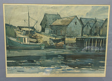 Load image into Gallery viewer, Framed Print - Halls Harbour, Bay of Fundy, Nova Scotia by Prouse
