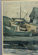 Load image into Gallery viewer, Framed Print - Halls Harbour, Bay of Fundy, Nova Scotia by Prouse
