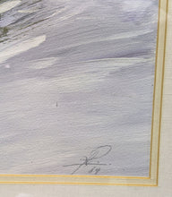 Load image into Gallery viewer, Original Oil &amp; Watercolour, Mixed Media Artwork - First Snow - Signed
