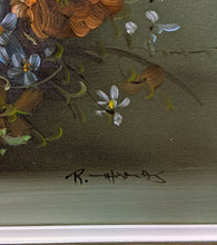 Load image into Gallery viewer, Bright Orange Still Life Painting on Canvas - Orange Bouquet
