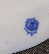 Load image into Gallery viewer, Beautiful Vintage Flow Blue Platter - Made in England - 14"
