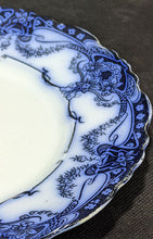 Load image into Gallery viewer, Royal Premier Semi Porcelain Flow Blue Dinner Plate - H. Alcock &amp; Co.
