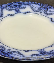Load image into Gallery viewer, Royal Premier Semi Porcelain Flow Blue Dinner Plate - H. Alcock &amp; Co.
