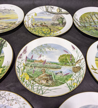Load image into Gallery viewer, 8 of 12 Royal Worcester Porcelain Plates - Made in England - 1979
